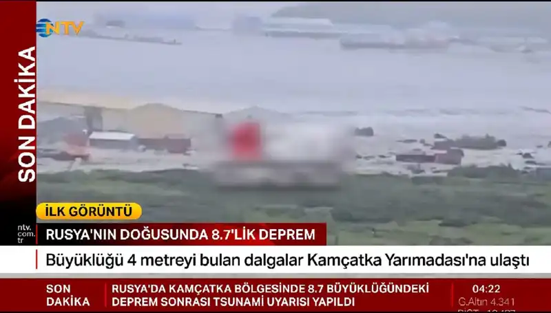 Kamçatka Kıyılarında İlk Tsunami Dalgaları: Tsunami Uyarıları ve Tehlikeleri