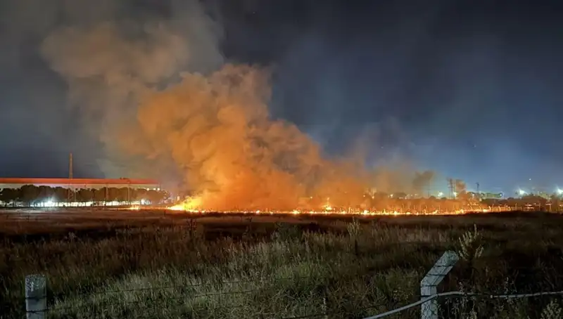 İzmir'de Gece Yarısı Yangın Paniği: Mahalle Sakinleri Tahliye Edildi