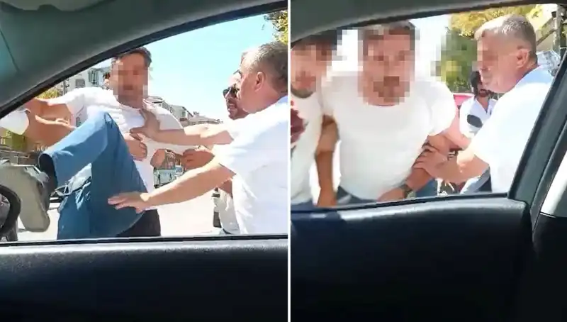 Dolmuş Şoförü Trafikte İnanılmaz Bir Kaza Yaptı: Görgü Tanıkları Anlatıyor