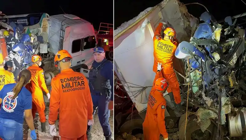 Brezilya'daki Trafik Faciası: 11 Kişi Hayatını Kaybetti, 45 Yaralı