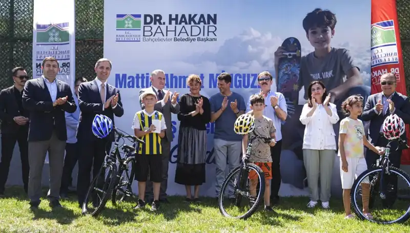 Bahçelievler'de Gençler İçin Heyecan Verici Yeni Skate Parkı Açıldı